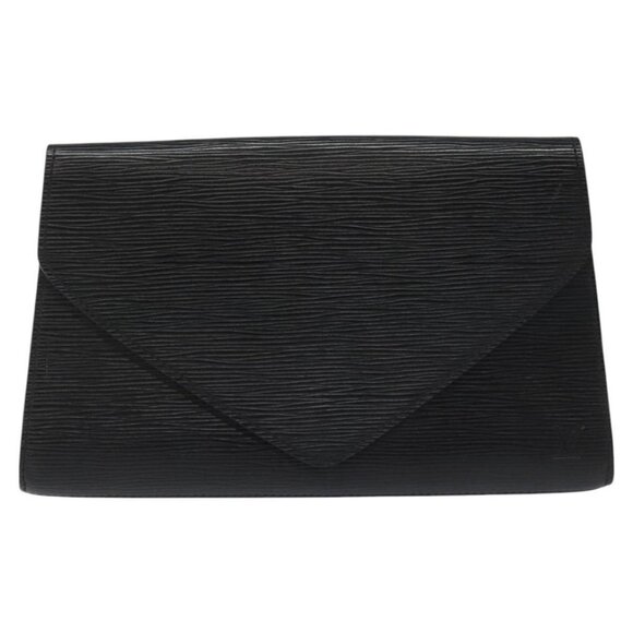 LOUIS VUITTON Epi Art Deco Clutch Bag Black - Picture 10 of 15